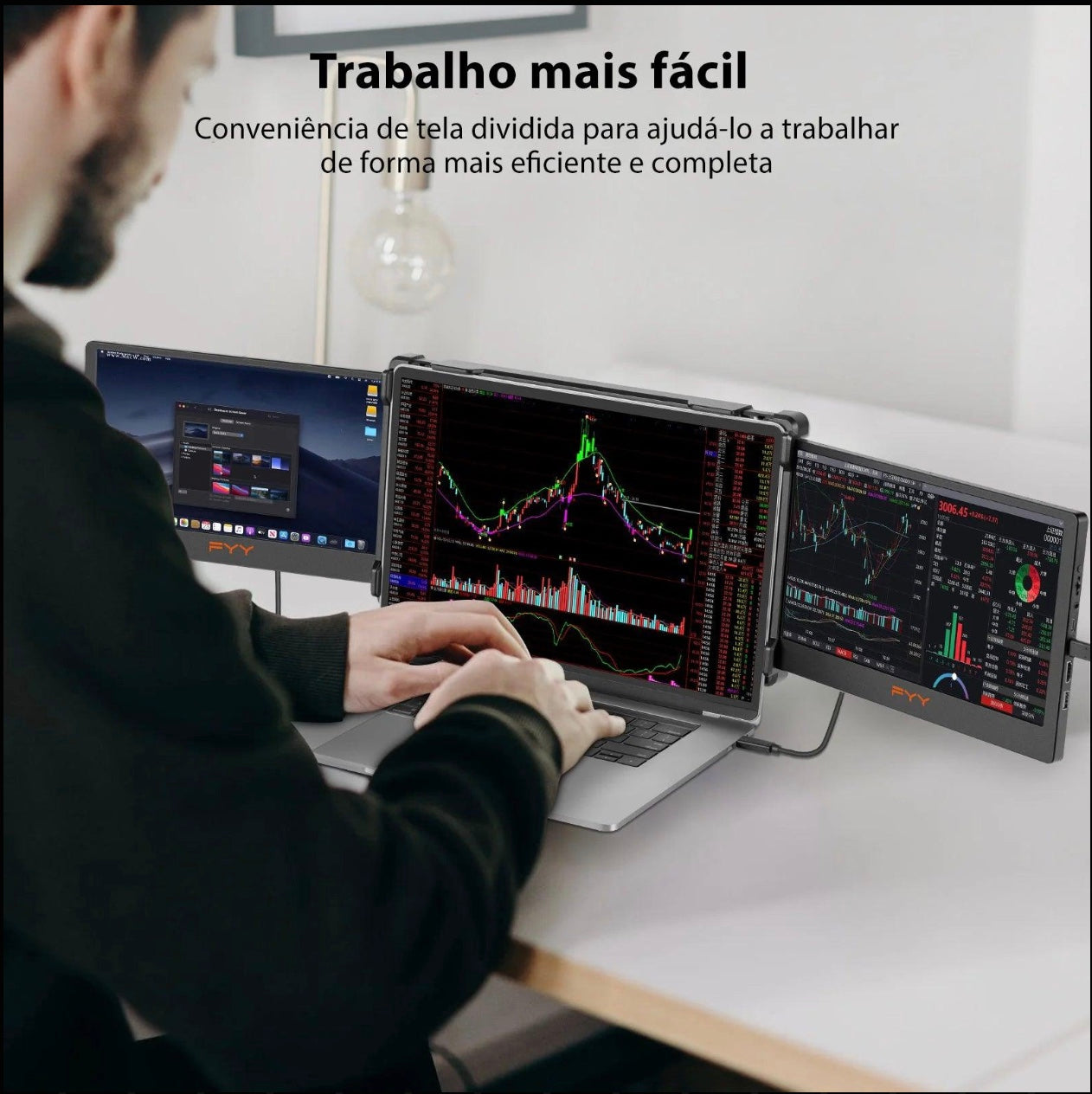 2 Telas Extensoras   Mac, Windows & Android